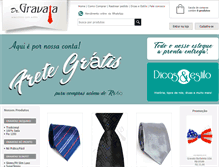 Tablet Screenshot of drgravata.com.br